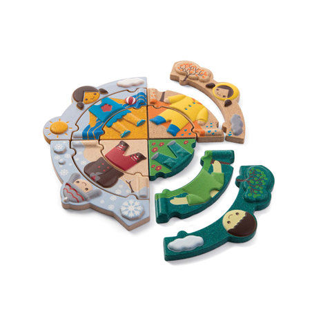 Puzzel seizoenen - Plan Toys