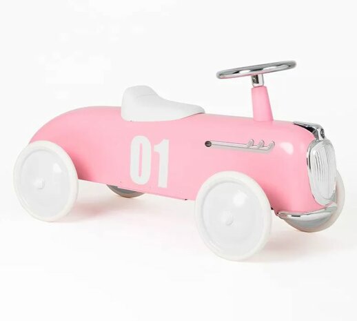 Baghera-loopauto-roadster-roze