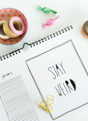 Studio Stationary - Verjaardagskalender - Don't grow up, it's a trap