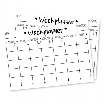 Weekplanner - byBean