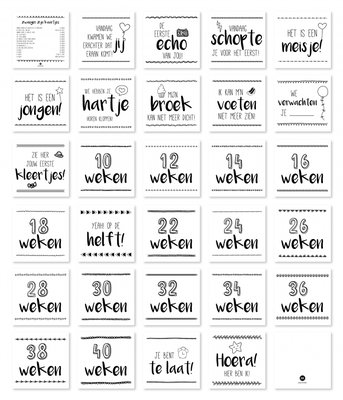byBean - Kaarten Zwanger zijn