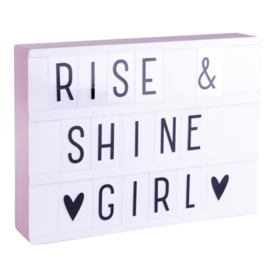A Little Lovely Company - Lightbox A4 roze