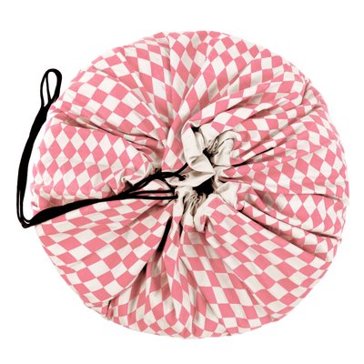 Opbergzak en speeltapijt diamond pink - Play and Go