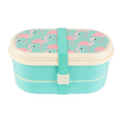 Sass & Belle - Bento Lunchbox Flamingo's
