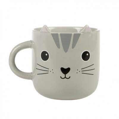 Koffietas grijze kat - Sass & Belle