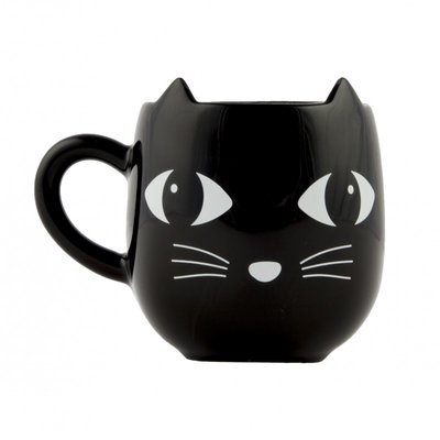 Koffietas zwarte kat - Sass & Belle