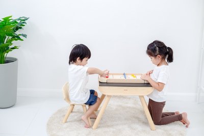 2 in 1 Sjoelbak - Plan Toys