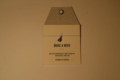 Make A Wish Armband - origami vliegtuig zilver - Timi of Sweden