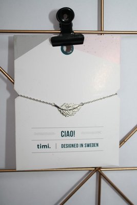 Armband veer zilver - Timi of Sweden