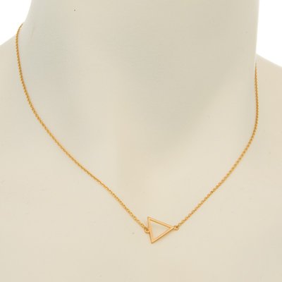 Ketting driehoek goud - Timi of Sweden