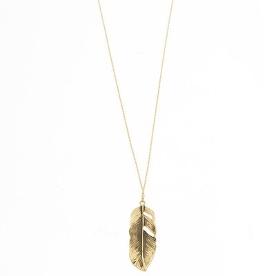 Ketting lang - veer goud
