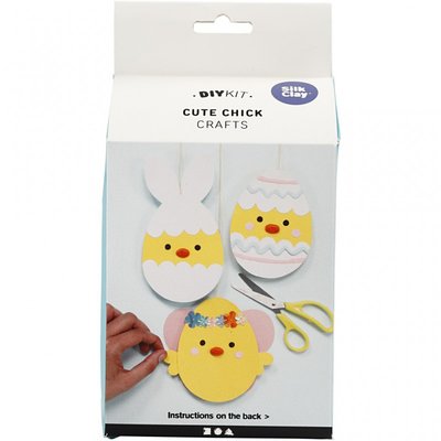 DIY Kit - Funny Easter friends - Papier knutselen