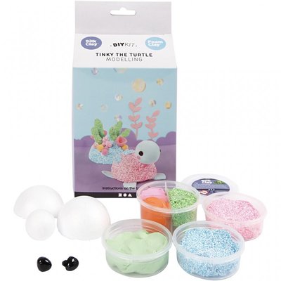 Knutselpakket Faom Clay Tinky de Schildpad boetseren - Creativ Company