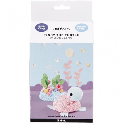 DIY Kit - Tinky de Schildpad - boetseren
