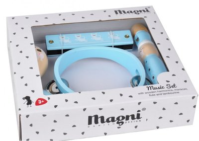 Muziekset in blauw - Magni