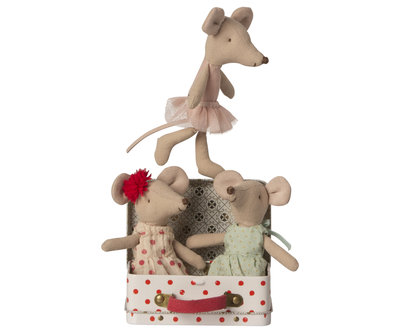 Ballerina muis met 2 jurken - Maileg