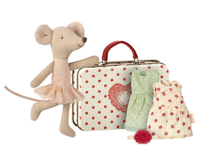 Ballerina muis met 2 jurken - Maileg