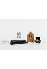 Kerstkaarten box wit 10 stuks - Zoedt