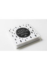 Kerstkaarten box wit 10 stuks - Zoedt