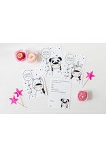 Uitnodigingskaarten kinderfeestje met lieve illustraties - Zoedt