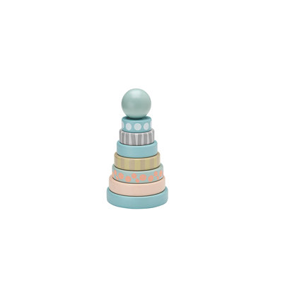 Stapelringen Edvin blauw - Kid's Concept
