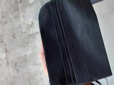 Stoffen mondmasker zwart - MAN