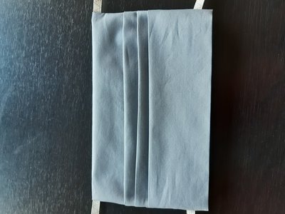 Stoffen mondmasker grijs - MAN