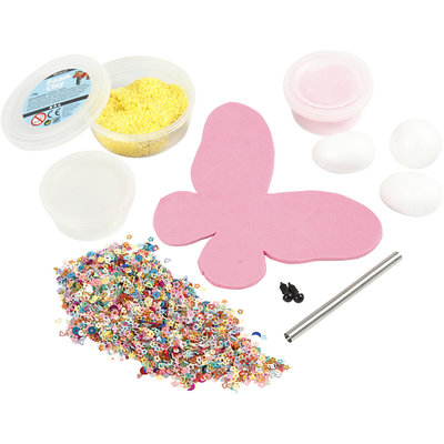 Knutselpakket Foam & Silk Clay Belle de vlinder boetseren - Creativ Company