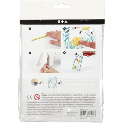 Knutselpakket Silk Clay 3D afbeelding boetseren - Creativ Company