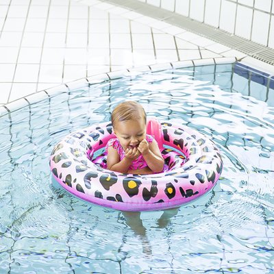 Baby Float Rose Goud Panter 0-1 jaar - Swim Essentials