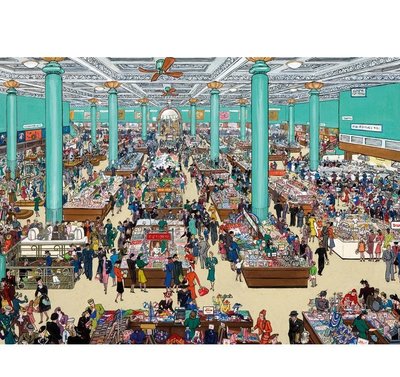 Puzzel The January Sales - 2 x 1000 stukjes- Gibsons
