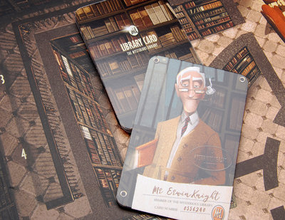Mysterious Library- Marbushka