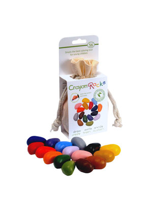 Zakje met 16 waskrijtjes - Crayon Rocks