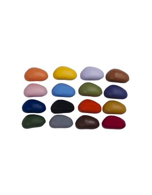 Zakje met 16 waskrijtjes - Crayon Rocks