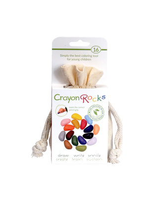 Zakje met 16 waskrijtjes - Crayon Rocks