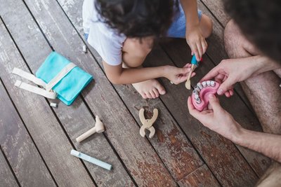 Tandarts set- Plan Toys