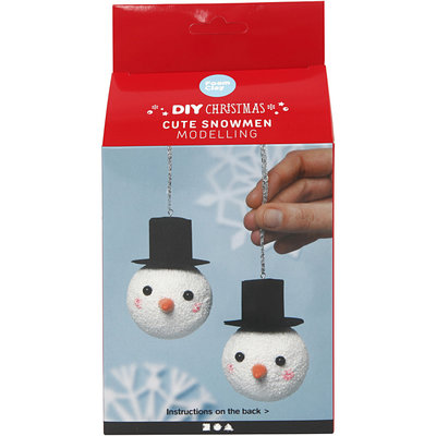 Knutselpakket Foam Clay Schattige sneeuwpoppen - Creativ Company