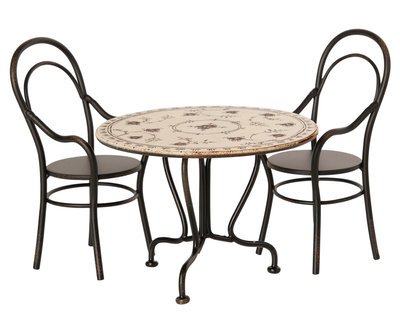 Eettafel met 2 stoelen - Maileg