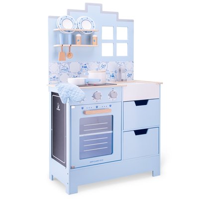 Kinderkeuken Delfts blauw - New Classic Toys