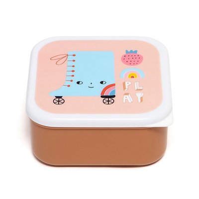 Snackdoosjes rolschaats - set van 3 - Petit Monkey