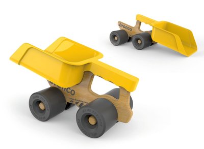 Zandbak speelgoed Bronco Shovel Truck - Neue Freunde
