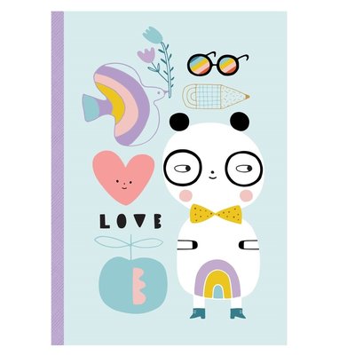 Notitieboek Panda Love - Petit Monkey