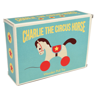 Trekspeeltje Charlie het circuspaard - Rex London