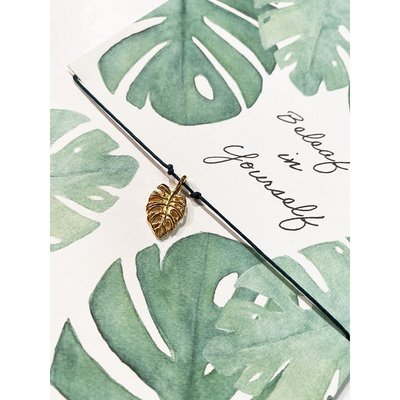 Armbandkaartje: Beleaf in Yourself - by Vivi