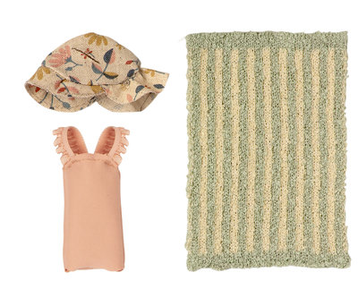 Strandoutfit voor grote zus muis - Maileg