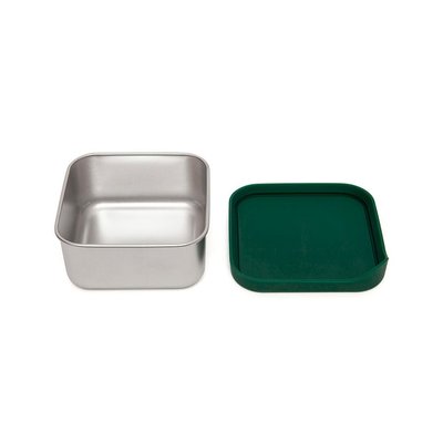 Snackdoosjes Stainless Steel - groen - Petit Monkey