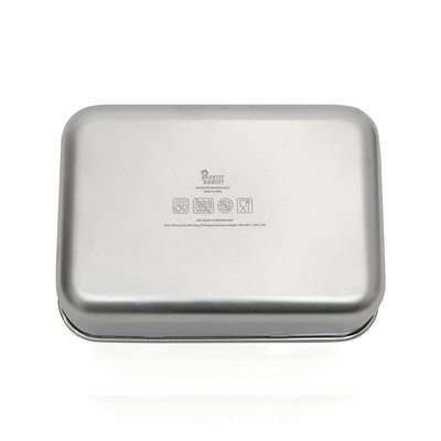 Brooddoos Stainless Steel - groen - Petit Monkey