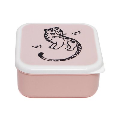 Snackdoosjes dieren roze - set van 3 - Petit Monkey