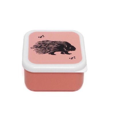 Snackdoosjes dieren roze - set van 3 - Petit Monkey
