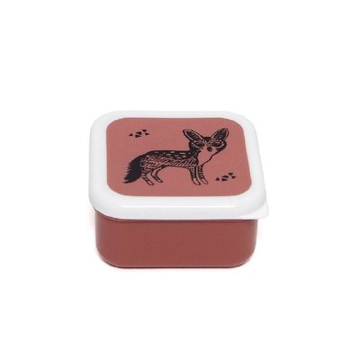 Snackdoosjes dieren roze - set van 3 - Petit Monkey